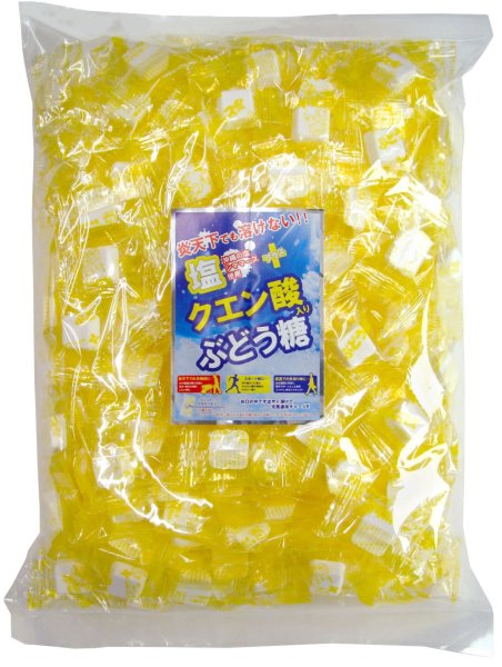 画像1: 塩+クエン酸入りぶどう糖300粒（業務用） (1)