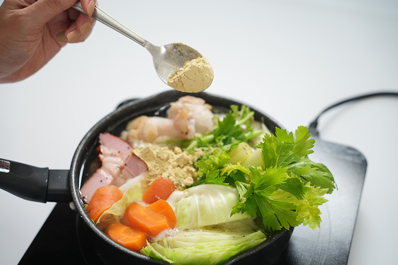 栄養まるごと「ゆるだし毎日」お料理に